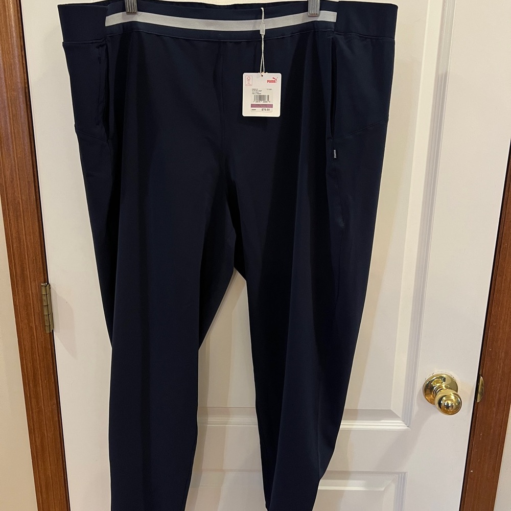 Puma Black Track Pants NWOT